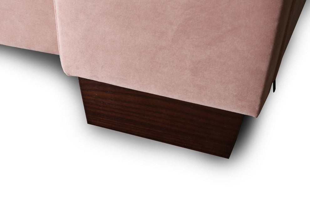 Parlay Queen-Size Bed, Blush