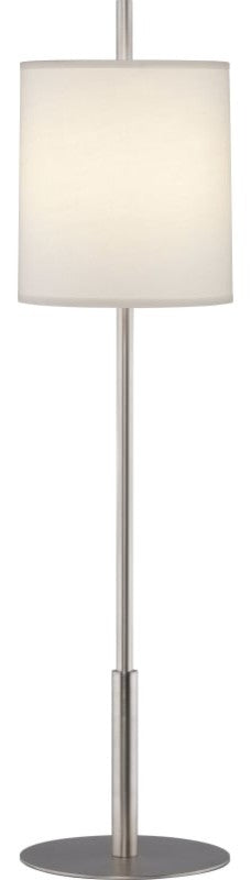 Robert Abbey S2185 One Light Table Lamp Echo Stainless Steel