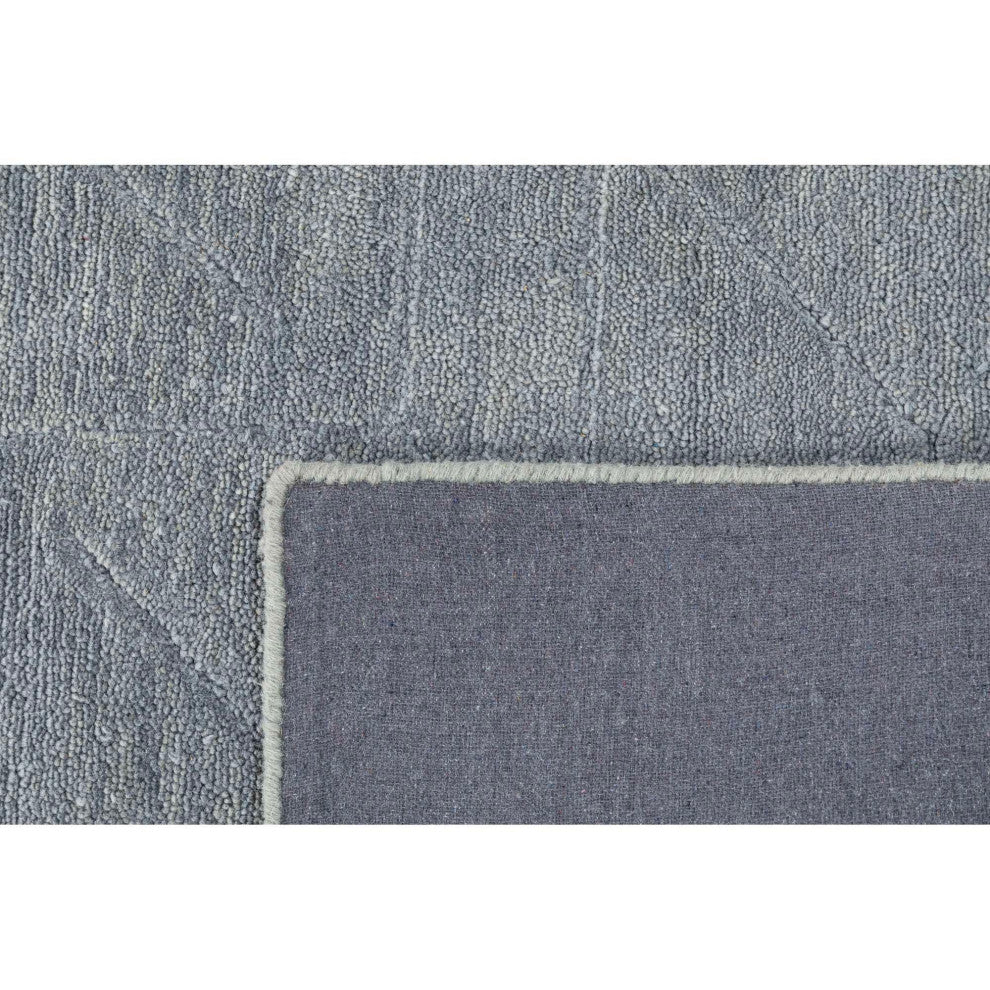 Quartz Relief Area Rug, Blue, 8'x10'