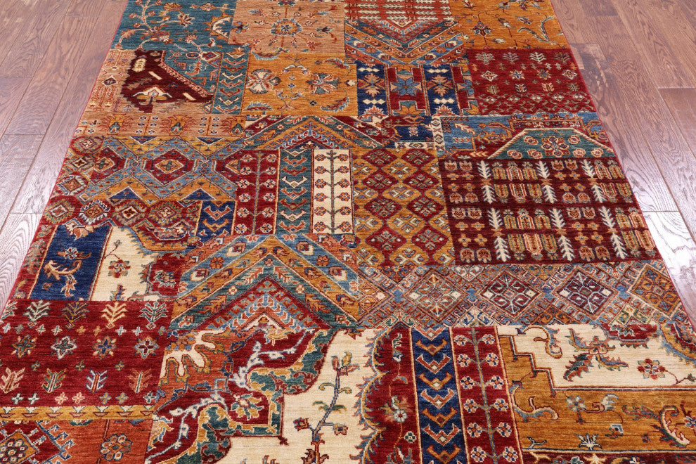 Super Kazak Hand Knotted Wool Rug 5' 7" X 8' 0" Q11095