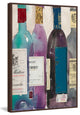 "Dinner Party II" Floater Framed Painting Print on Canvas, 20"x30"