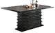 Coaster Stanton Dining Table, Black