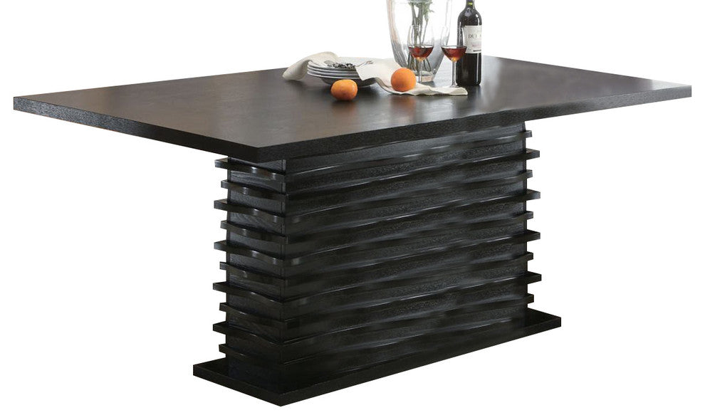 Coaster Stanton Dining Table, Black