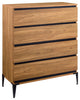 Elroy 36" Urban 4 Drawer Chest - English Oak