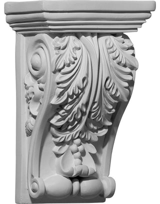 5 1/4"W x 3 1/4"D x 8 3/8"H Edinburgh Corbel