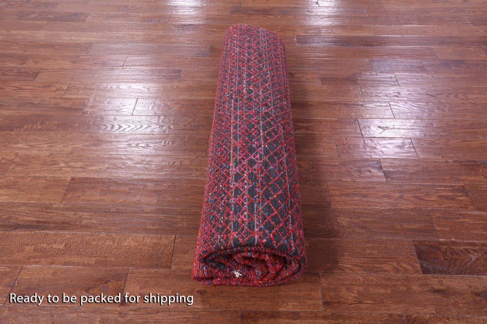 Savannah Grass Hand-Knotted Wool & Silk Rug 8' 1" X 9' 11" - Q15970