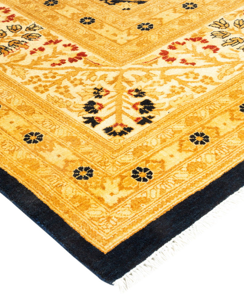Namhkan One-of-a-Kind Hand-Knotted Area Rug Blue, 10'2"x13'3"