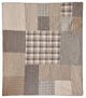 Smoky Square cotton Throw