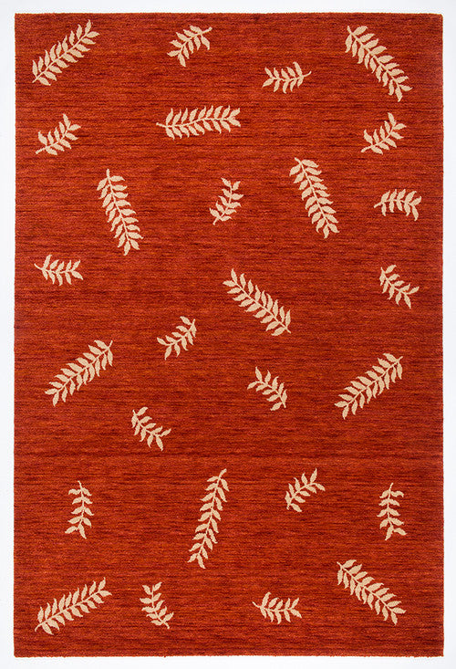 Fern Hybrid Tibetan Rug, 8'x10'