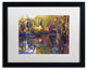 David Lloyd Glover ''Tapestry Reflection'' Art, Black Frame, 16"x20", White Matte