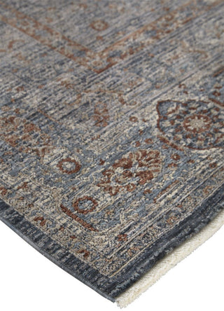 Weave & Wander Gilford Rust/Blue 5'x7'2" Power Loomed Area Rug