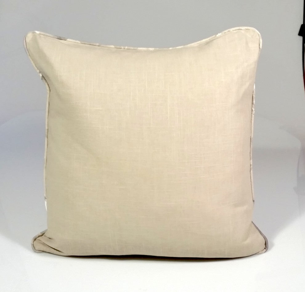 Designer'S Decorative Pillow Cover, Designers Guild Fabric Beige, 22x22