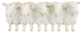 Resin Sheep Planter, Cream