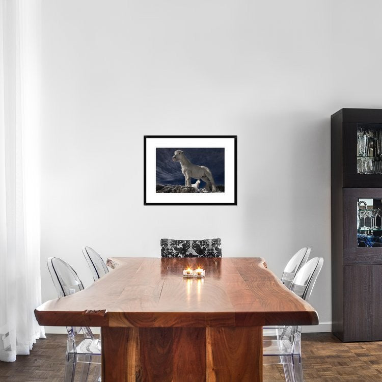 "Partners Ii" Framed Digital Print by Brin Ingibergsson-Bragi, 30x22"