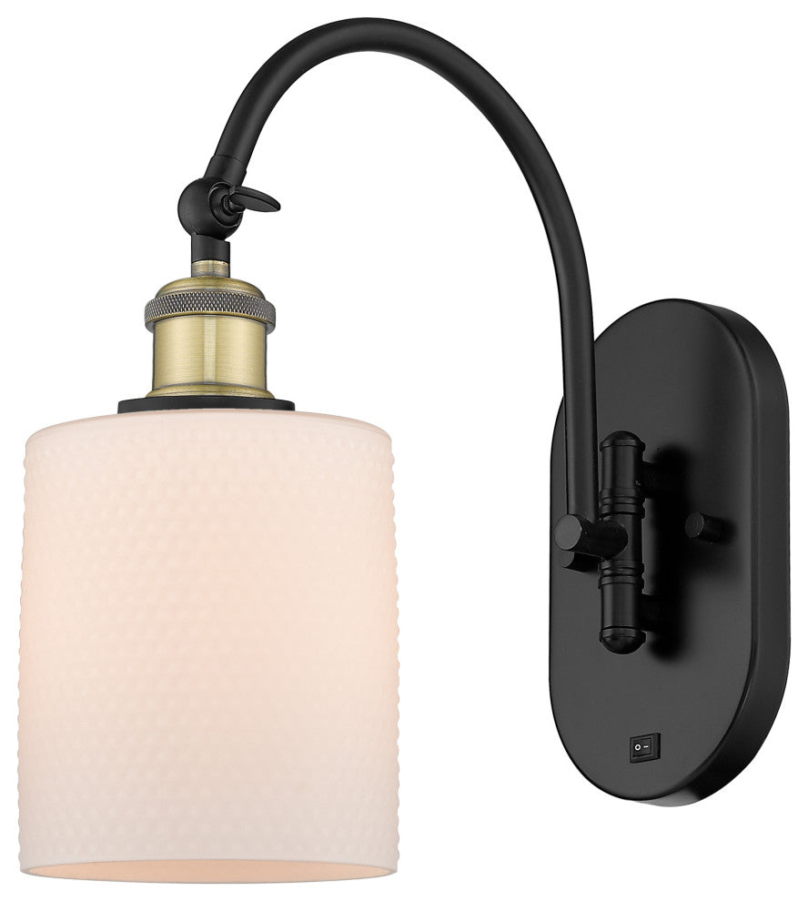 Innovations 518-1W-BAB-G111-LED 1-Light Sconce, Black Antique Brass