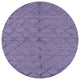Ahgly Company Indoor Round Mid-Century Modern Area Rugs, 7' Round
