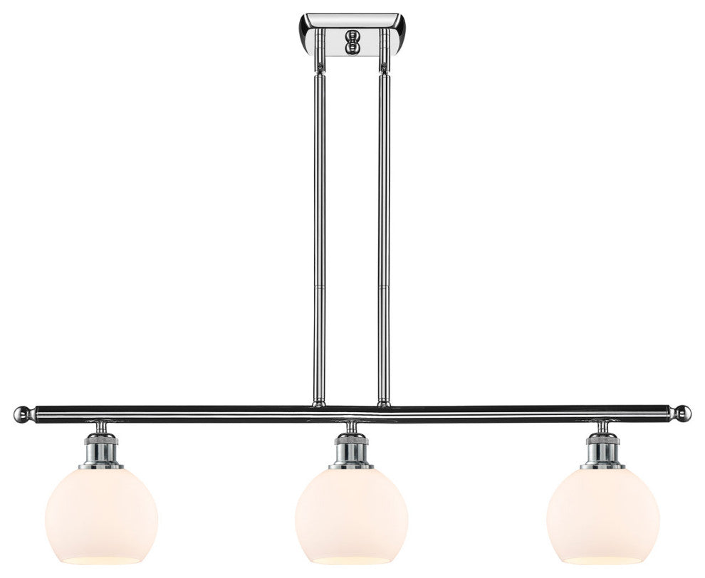 Innovations 516-3I-PC-G121-6-LED 3 Light Island Light, Polished Chrome