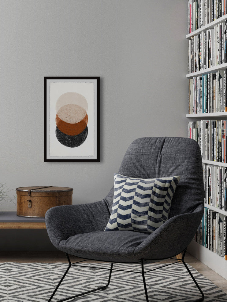 "Sphere Transformation" Framed Painting Print, 16x24