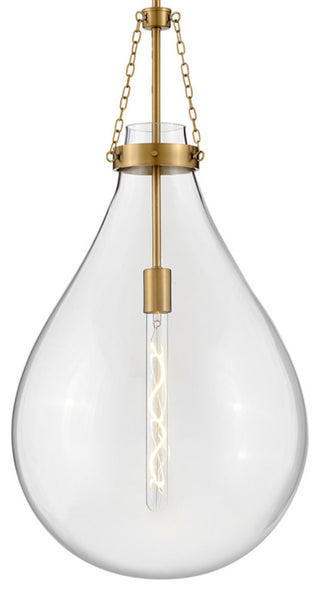 Hinkley Lighting 46054 Eloise 16"W Pendant - Lacquered Brass