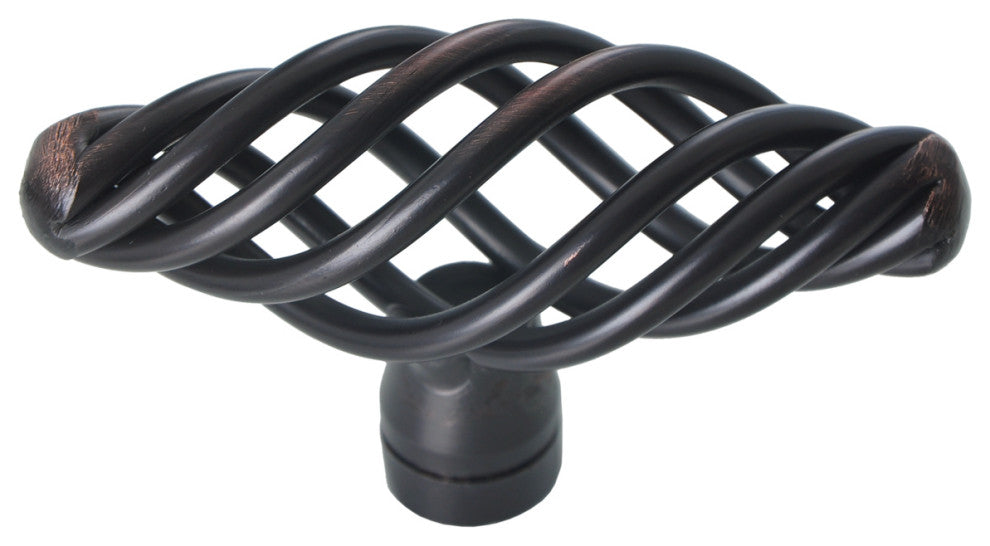Utopia Alley Aire Cabinet Knob, 2.4", Oil Rubbed Bronze, 10 Pack