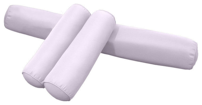 Style6 Twin-XL Pipe Trim Outdoor Mattress Bolster Slip Cover COMPLETE SET AD107