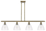 Innovations 516-4I-AB-GBD-752 4 Light Island Light, Antique Brass