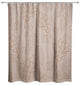 Dusty Rose Large Leaf Pattern 71x74 Shower Curtain