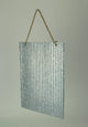 Ribbed Texture Galvanized Metal Octopus and Crab Art Wall Hanging Set