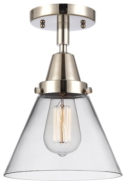 INNOVATIONS LIGHTING 447-1C-PN-G42-LED Large Cone Flush Mount