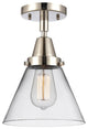 INNOVATIONS LIGHTING 447-1C-PN-G42-LED Large Cone Flush Mount