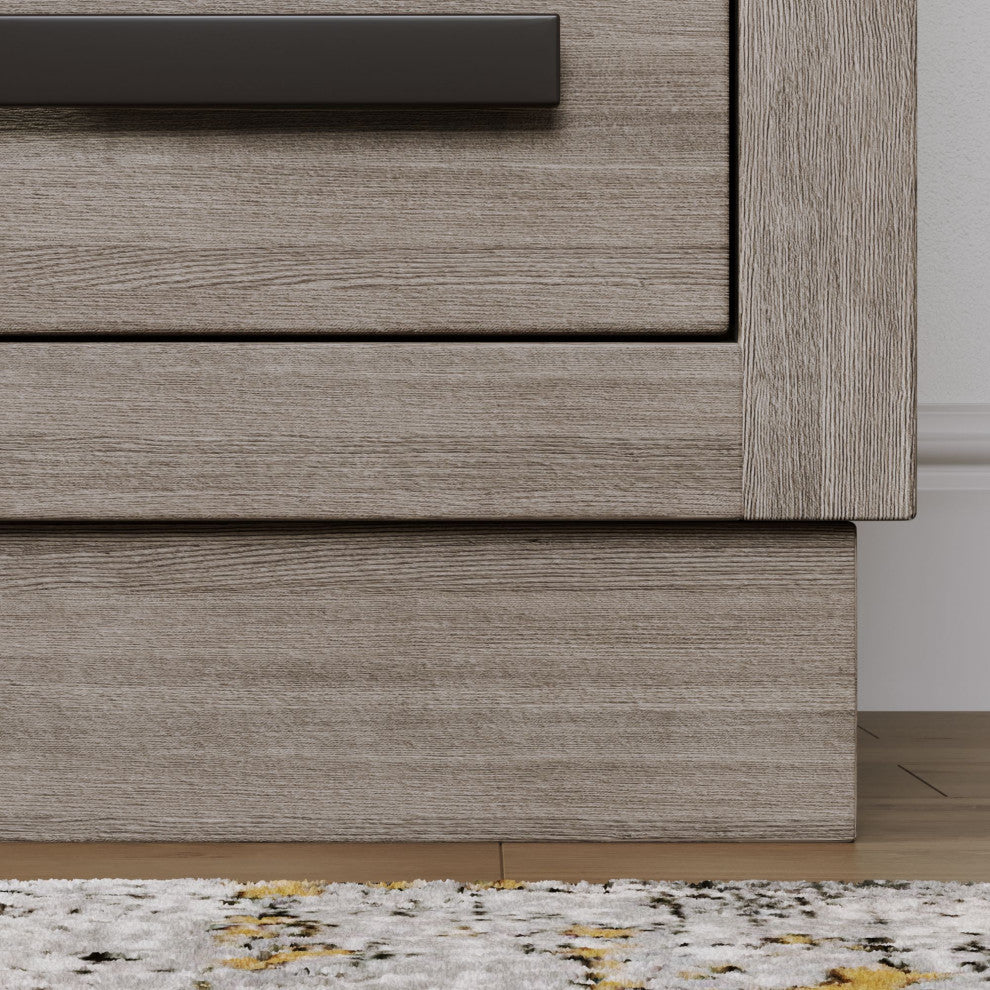 The Cyrus Bathroom Vanity, Gray Oak, 48", Single Sink, Freestanding
