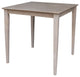 Solid Wood Top Table - Counter Height