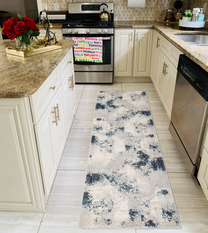 Noori Rug High-Low Robyn Grey/Blue Rug