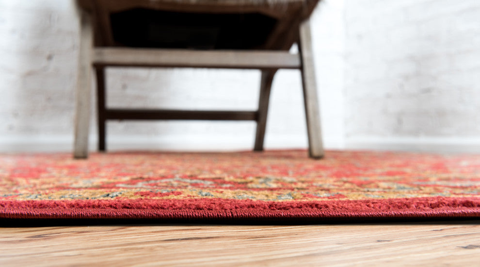 Unique Loom Red Ardashir Sahand 2'' 2 x 3'' 0 Area Rug
