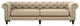 Nativa Interiors London 103" Sofa, Flax, Deep Plush Depth