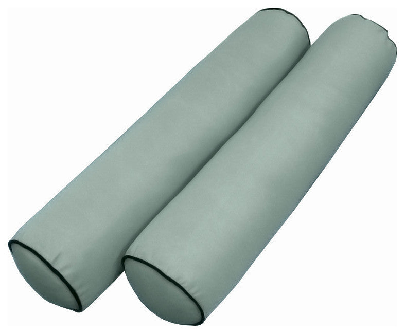 Style5 Full Contrast Pipe Outdoor Mattress Bolster Slip Cover COMPLETE SET AD002