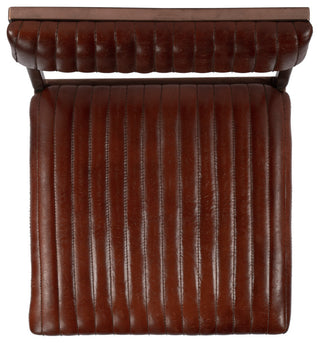 Houston 24" Leather Counter Stool