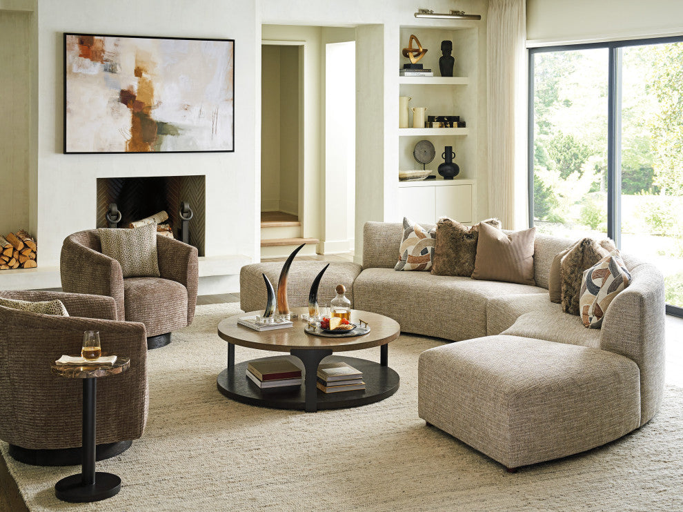 Alston Wedge Ottoman