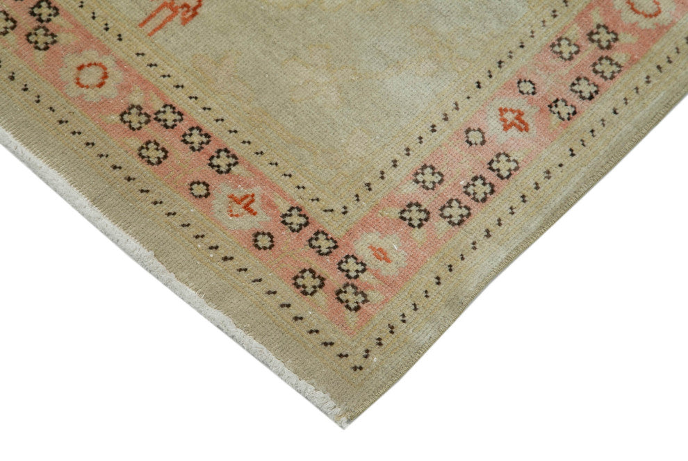 Rug N Carpet - Hand-Knotted Oriental 2' 6" x 10' 3" Runner Oushak Area Rug