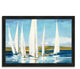"Horizon" By Julia Purinton, Framed Painting Print, Ready To Hang