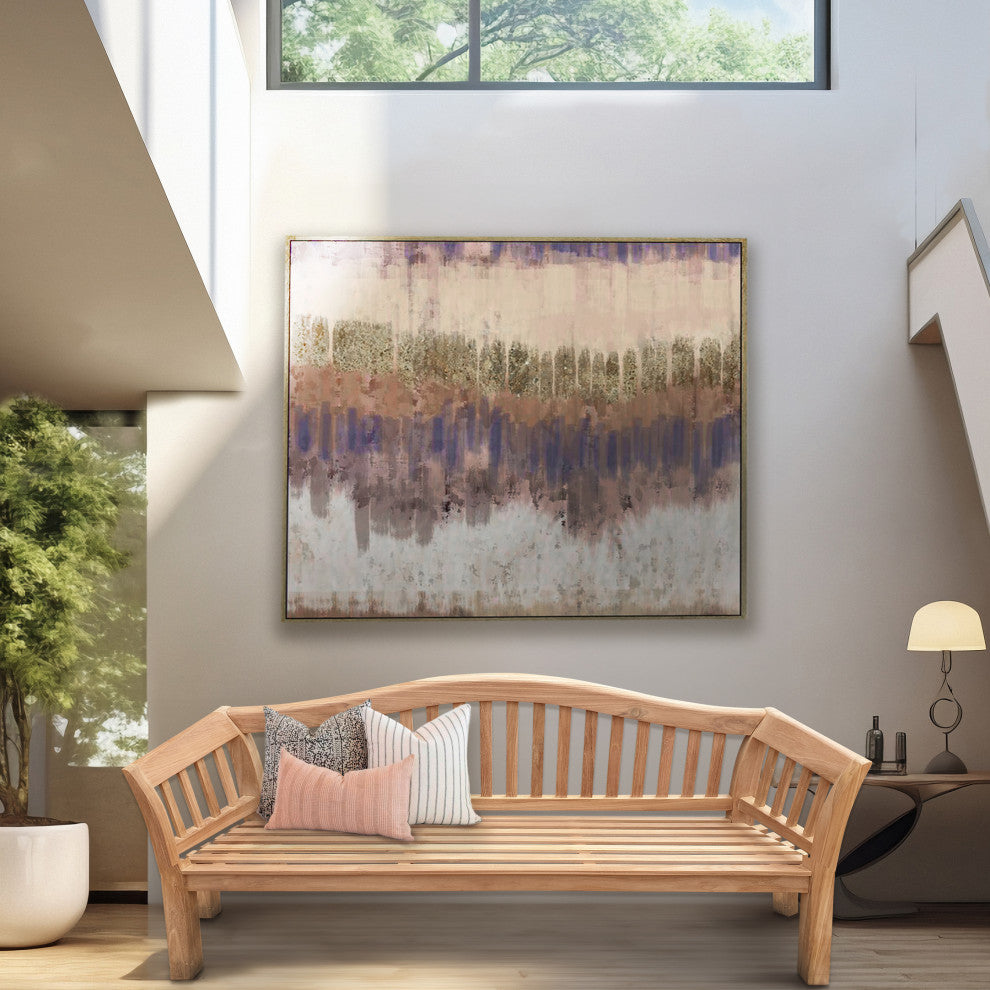 Teak Wood Oklahoma Outdoor Patio Bench, 5'