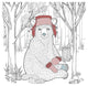 "Color the Forest Color I" Digital Paper Print by Elyse DeNeige, 32"x32"