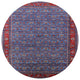 Ahgly Company Indoor Round Mid-Century Modern Area Rugs, 7' Round
