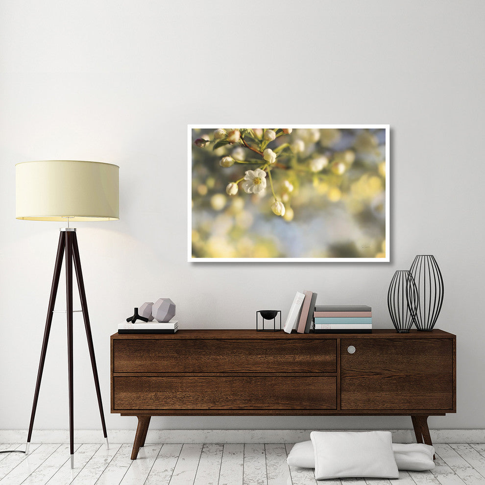 "Blush Blossoms II" Digital Paper Print by Sue Schlabach, 50"x34"