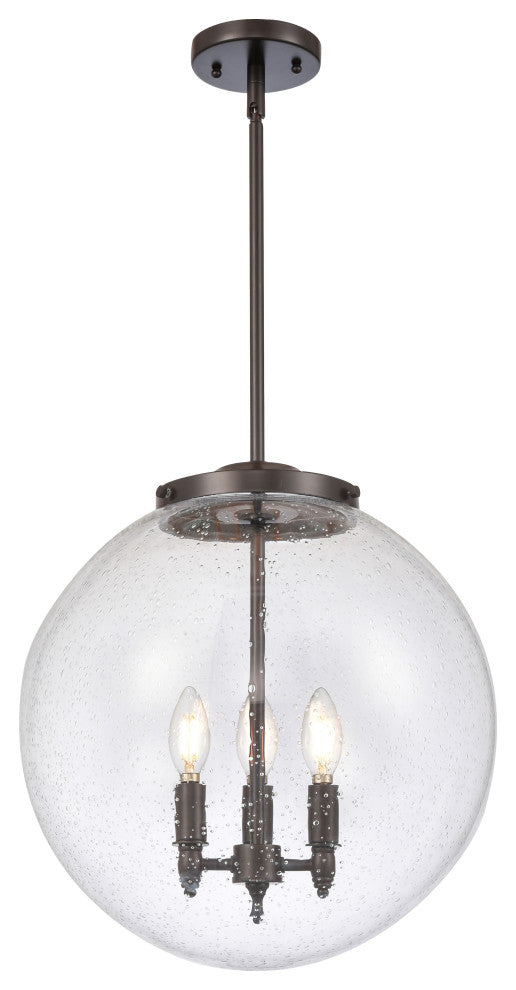 INNOVATIONS 221-3S-OB-G204-16 3-Light Pendant Oil Rubbed Bronze