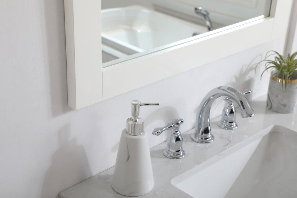 Anderson Rectangle Vanity Mirror 27", White