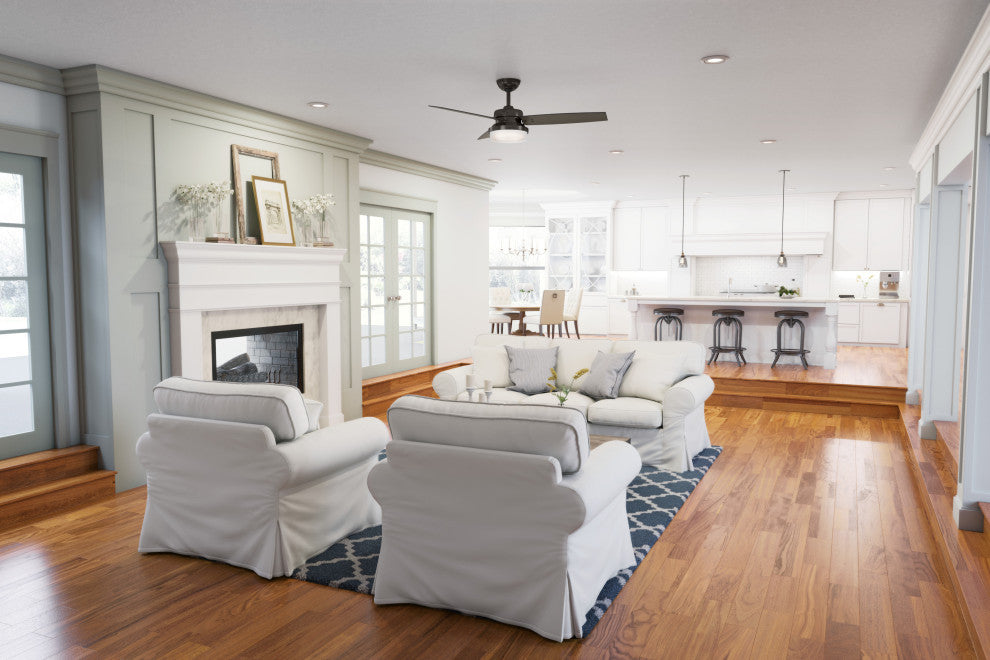 Hunter Fan Company Sentinel Premier Bronze Ceiling Fan With Light/Remote, 52"