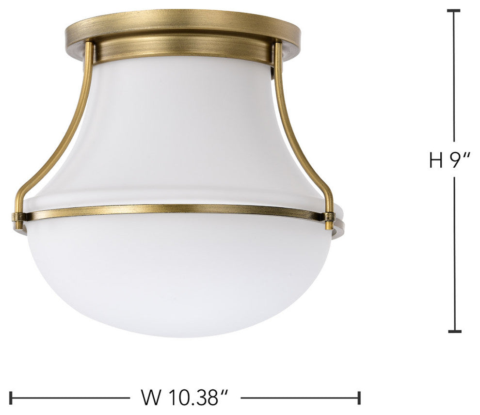 Valdora 1 Light 10" Flush Mount