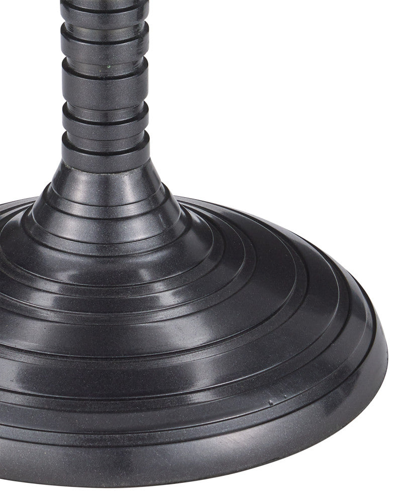 Erno Black Accent Table