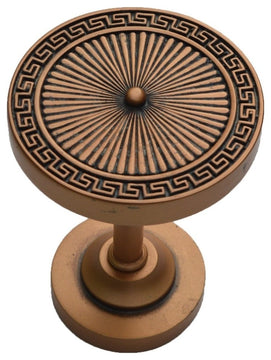 Agia Medallion Drapery Holdback, Copper, Set of 2